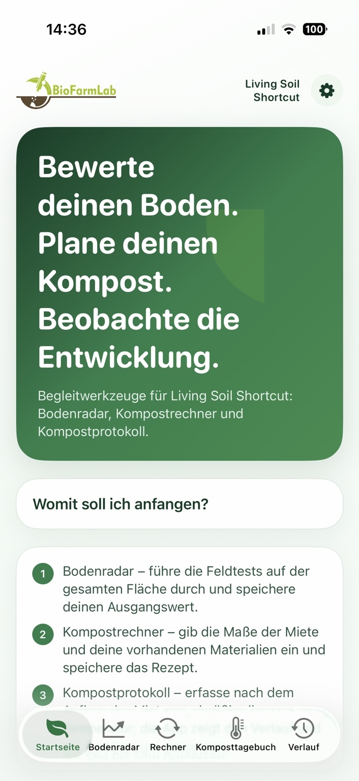 Living Soil Shortcut — DE