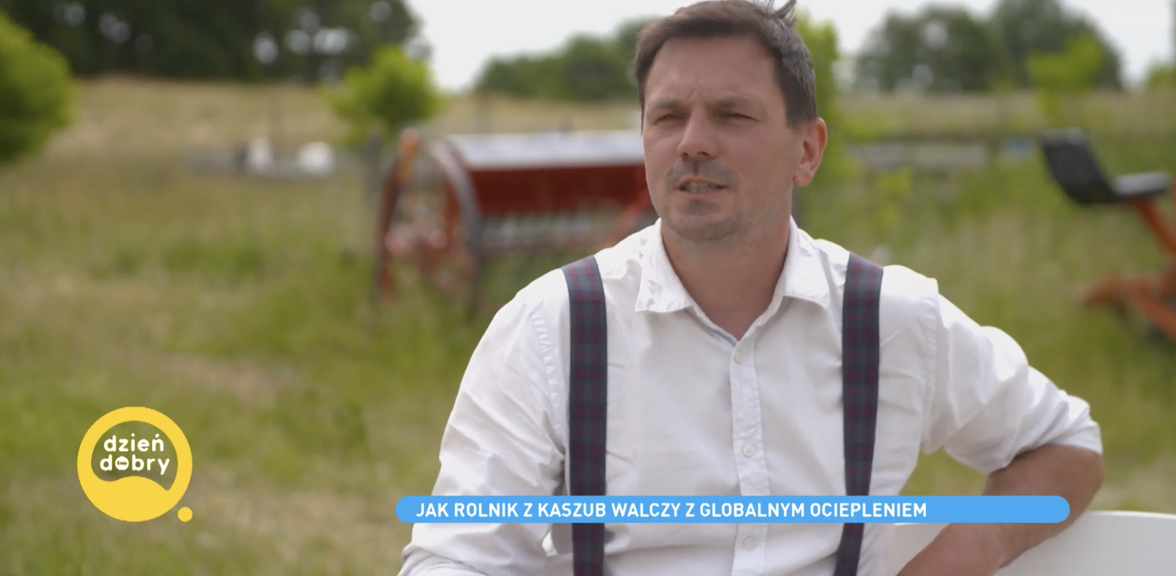 Materiał Dzień Dobry TVN z gospodarstwa BioFarmLab